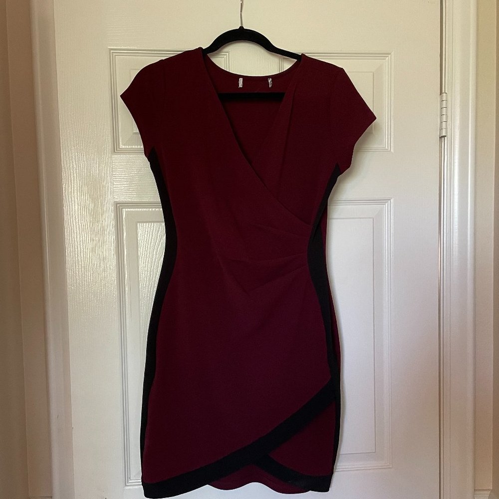 Maroon Dress
